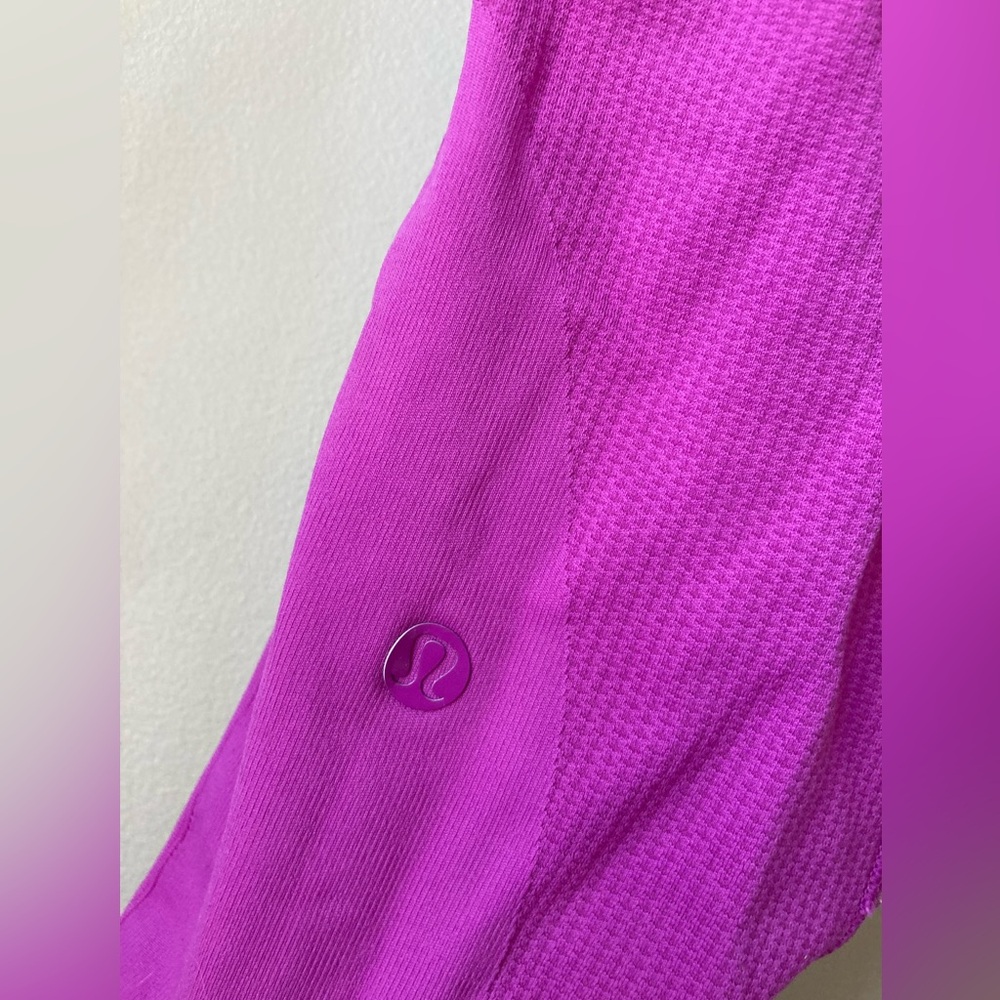 Lululemon Zoned In 3/4 Tight Raspberry 8 - Picture 6 of 7